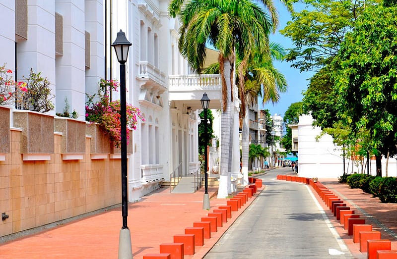 Historic center of Santa Marta